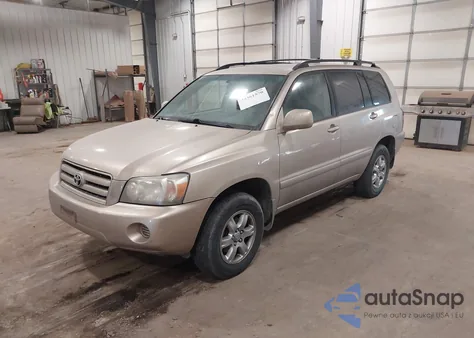2006 Toyota Highlander V6 z USA, uszkodzony, nr VIN JTEEP21A660138506